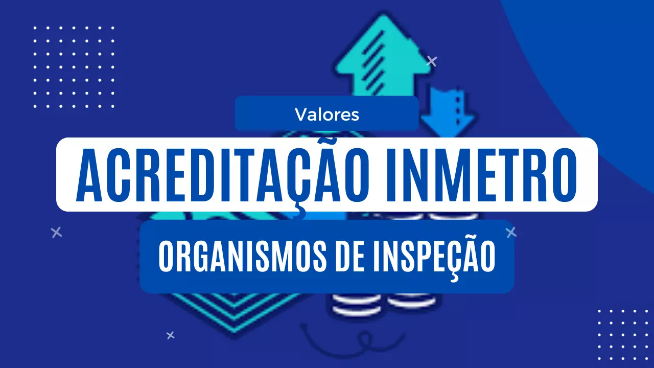 Valores da Acreditação pela Cgcre (Inmetro) para Organismos de Inspeção